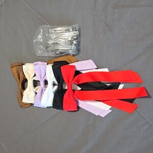 hair accessories bow hair clips